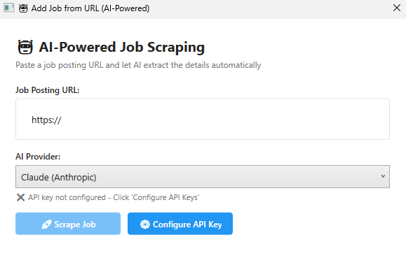 AI Job Scraping